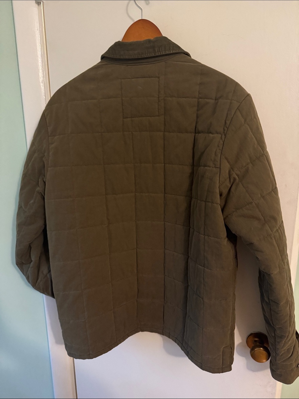 Old Navy Quilted Field Jacket in Olive - Picture 8 of 8